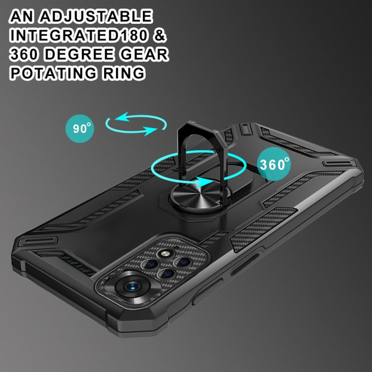 For Redmi Note 11 4G Global / Note 11s 4G Warship Armor 2 in 1 Shockproof Phone Case