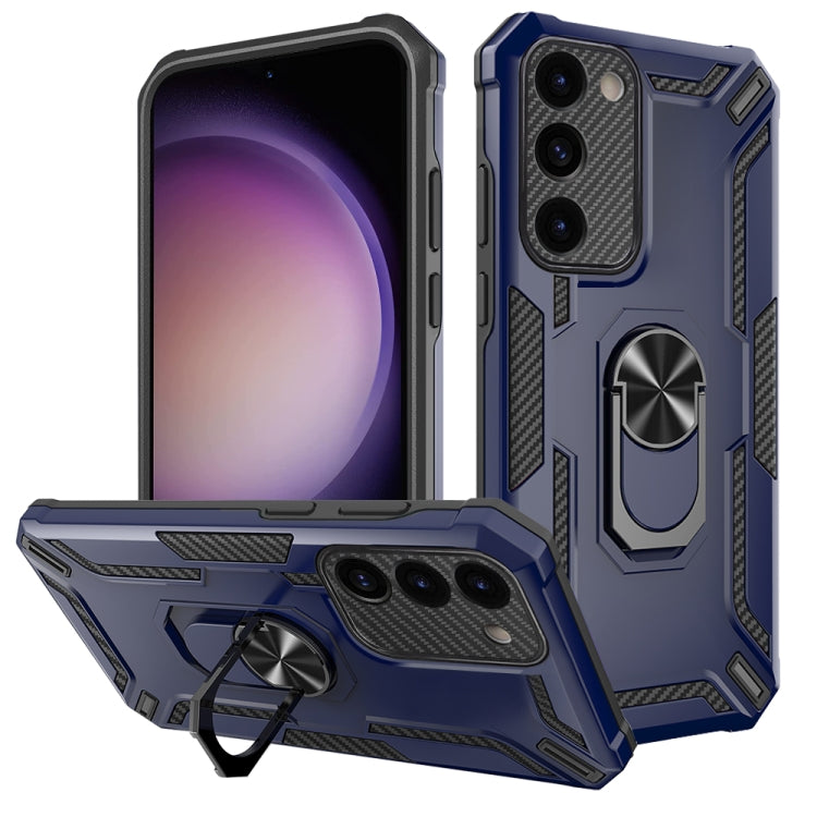 For Samsung Galaxy S23 5G Warship Armor 2 in 1 Shockproof Phone Case