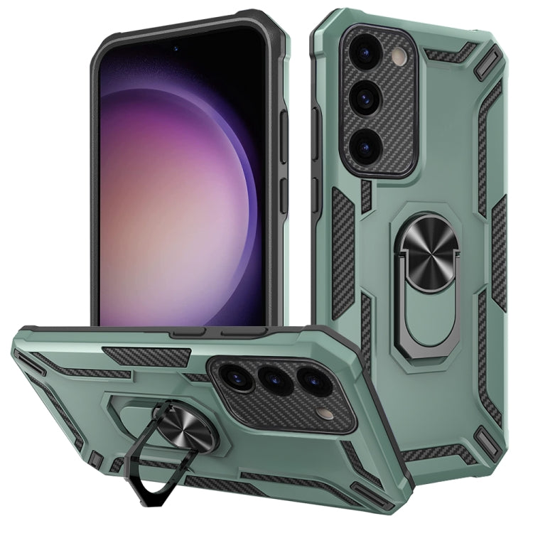 For Samsung Galaxy S23 5G Warship Armor 2 in 1 Shockproof Phone Case