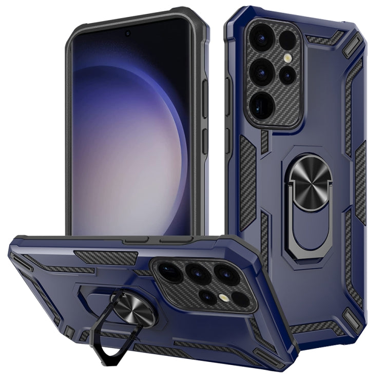 For Samsung Galaxy S23 Ultra 5G Warship Armor 2 in 1 Shockproof Phone Case