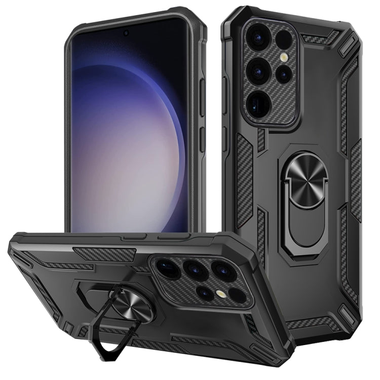 For Samsung Galaxy S23 Ultra 5G Warship Armor 2 in 1 Shockproof Phone Case