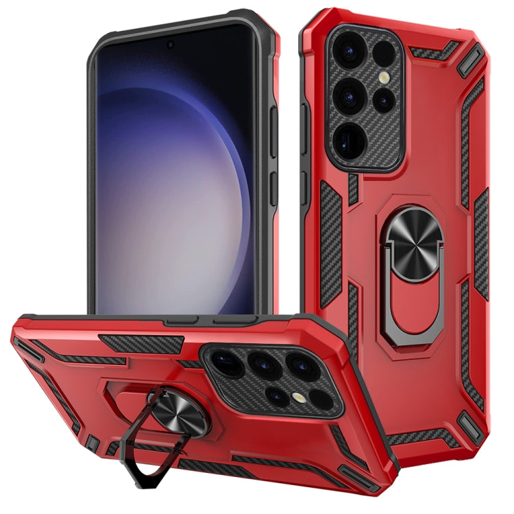 For Samsung Galaxy S23 Ultra 5G Warship Armor 2 in 1 Shockproof Phone Case