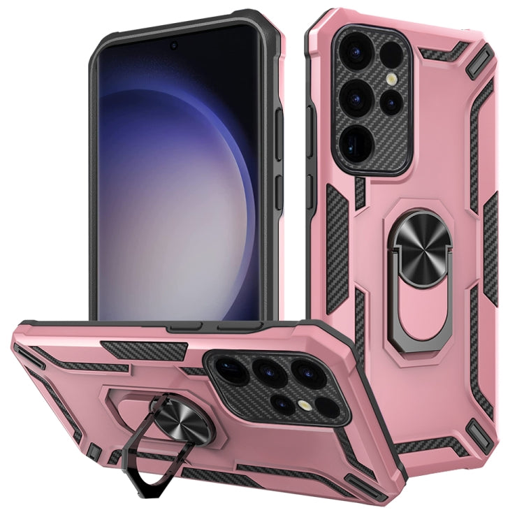 For Samsung Galaxy S23 Ultra 5G Warship Armor 2 in 1 Shockproof Phone Case