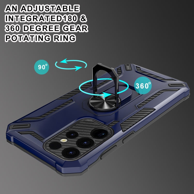 For Samsung Galaxy S23 Ultra 5G Warship Armor 2 in 1 Shockproof Phone Case