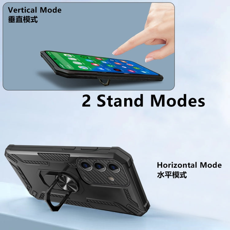 For Samsung Galaxy A34 Warship Armor 2 in 1 Shockproof Phone Case