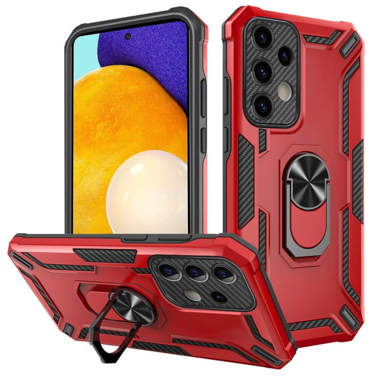 For Samsung Galaxy A52 5G / 4G Warship Armor 2 in 1 Shockproof Phone Case