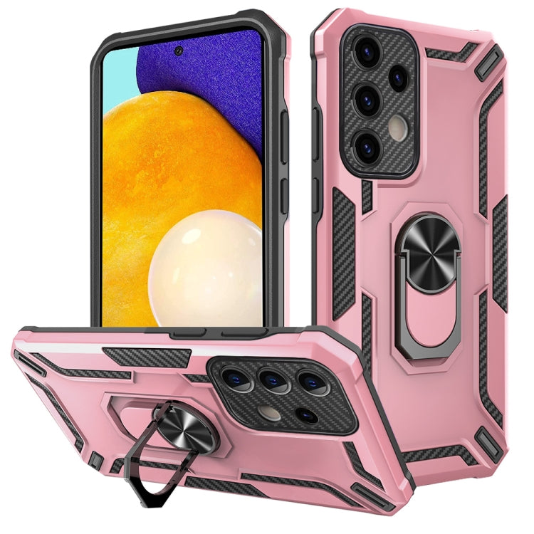 For Samsung Galaxy A52 5G / 4G Warship Armor 2 in 1 Shockproof Phone Case