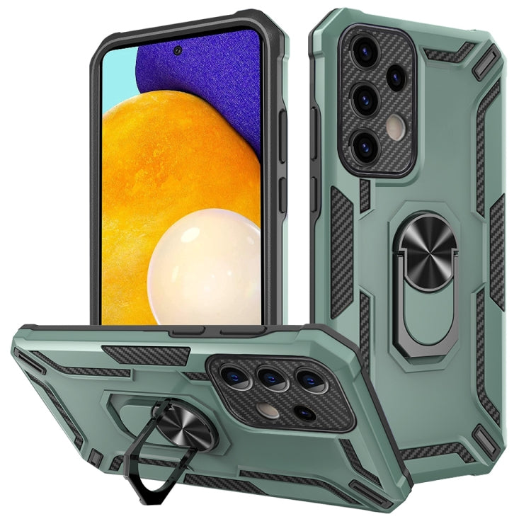For Samsung Galaxy A52 5G / 4G Warship Armor 2 in 1 Shockproof Phone Case