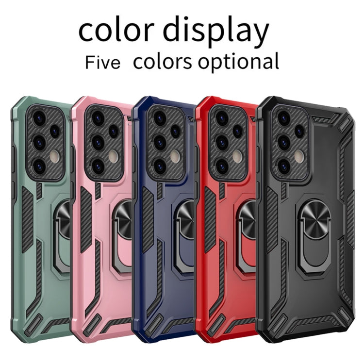 For Samsung Galaxy A52 5G / 4G Warship Armor 2 in 1 Shockproof Phone Case
