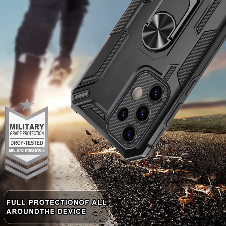 For Samsung Galaxy A52 5G / 4G Warship Armor 2 in 1 Shockproof Phone Case