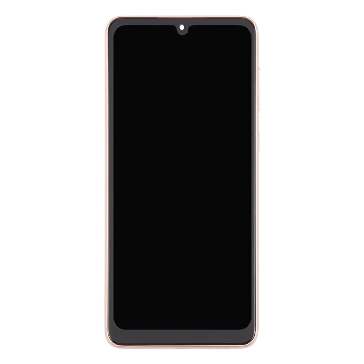 For Samsung Galaxy A33 5G SM-A336 6.36 inch OLED LCD Screen Digitizer Full Assembly with Frame  - Gold