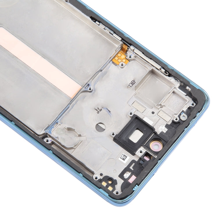 For Samsung Galaxy A52 4G SM-A525 6.43 inch OLED LCD Screen Digitizer Full Assembly with Frame  - Blue