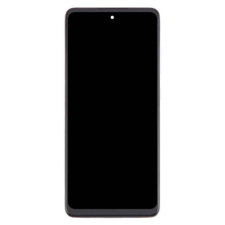 For Samsung Galaxy A52 4G SM-A525 6.43 inch OLED LCD Screen Digitizer Full Assembly with Frame  - White