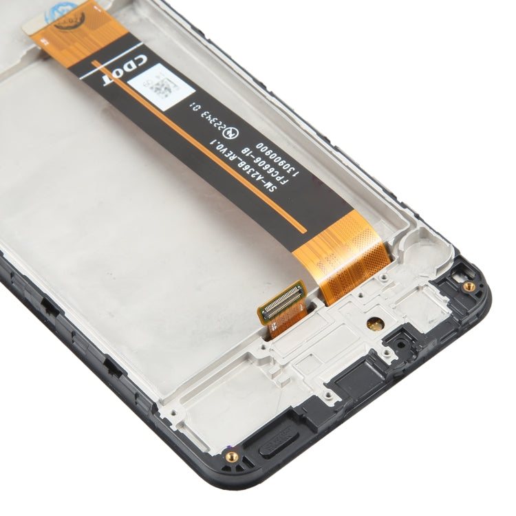 PLS Original LCD Screen for Samsung Galaxy A23 5G SM-A236 Digitizer Full Assembly with Frame