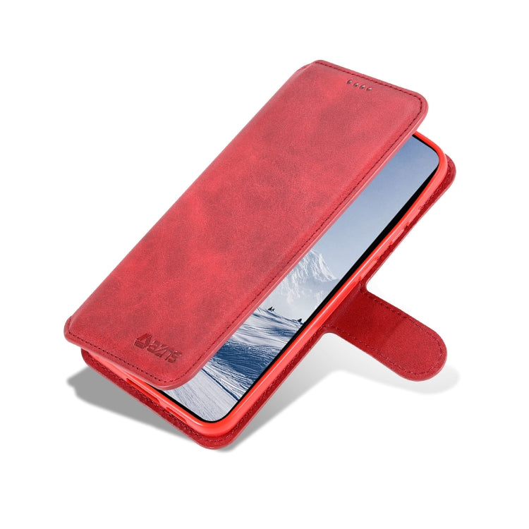 For Samsung Galaxy S23 5G AZNS Calf Texture Horizontal Flip Leather Phone Case