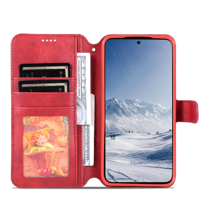 For Samsung Galaxy S23+ 5G AZNS Calf Texture Horizontal Flip Leather Phone Case