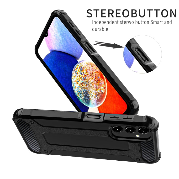 For Samsung Galaxy A14 5G Magic Armor TPU Hard PC Phone Case
