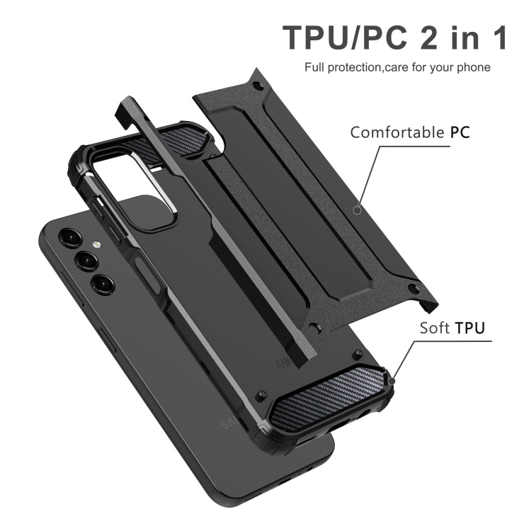 For Samsung Galaxy A14 5G Magic Armor TPU Hard PC Phone Case