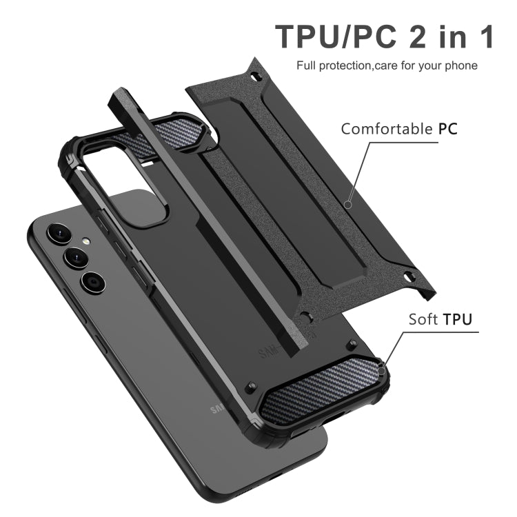 For Samsung Galaxy A34 5G Magic Armor TPU Hard PC Phone Case