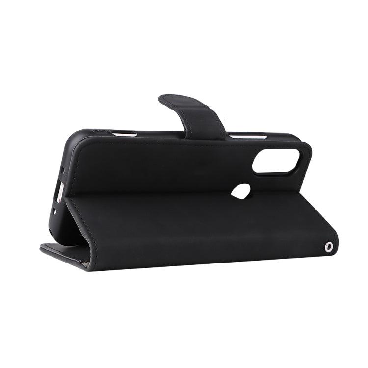 For Kyocera Android One S10 Skin Feel Magnetic Flip Leather Phone Case