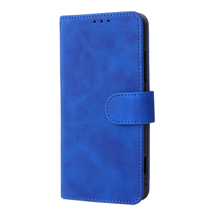 For Kyocera Android One S10 Skin Feel Magnetic Flip Leather Phone Case