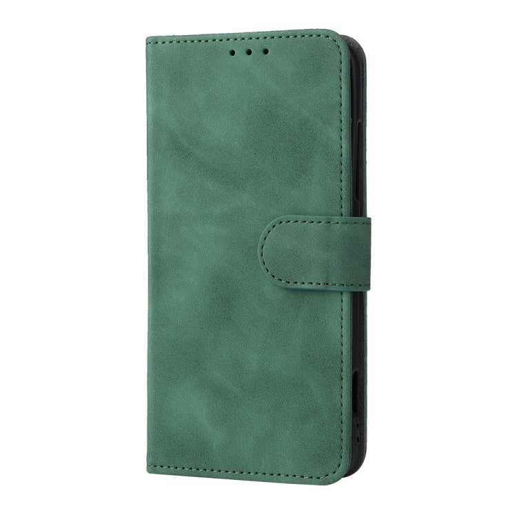 For Kyocera Android One S10 Skin Feel Magnetic Flip Leather Phone Case