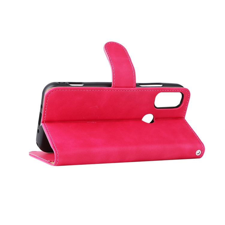 For Kyocera Android One S10 Skin Feel Magnetic Flip Leather Phone Case