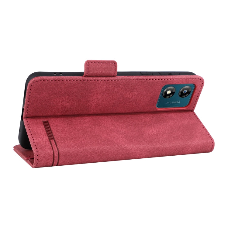 For Motorola Moto E13 4G Magnetic Clasp Flip Leather Phone Case