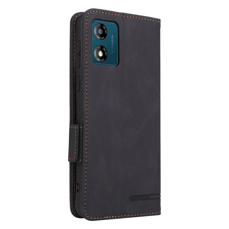 For Motorola Moto E13 4G Magnetic Clasp Flip Leather Phone Case
