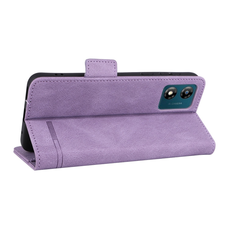 For Motorola Moto E13 4G Magnetic Clasp Flip Leather Phone Case