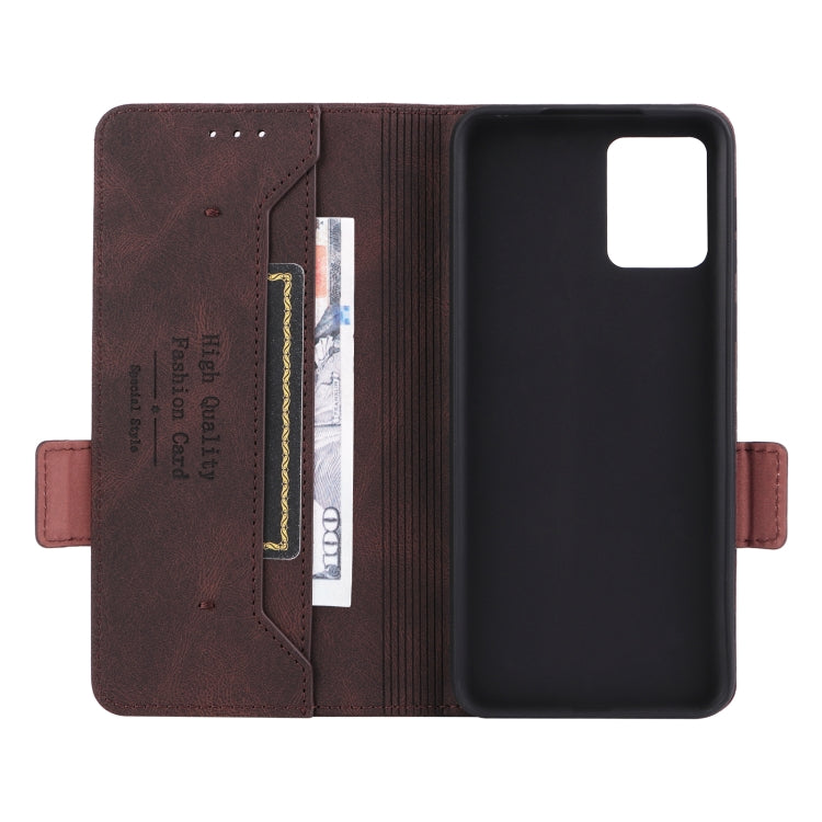 For Motorola Moto E13 4G Magnetic Clasp Flip Leather Phone Case
