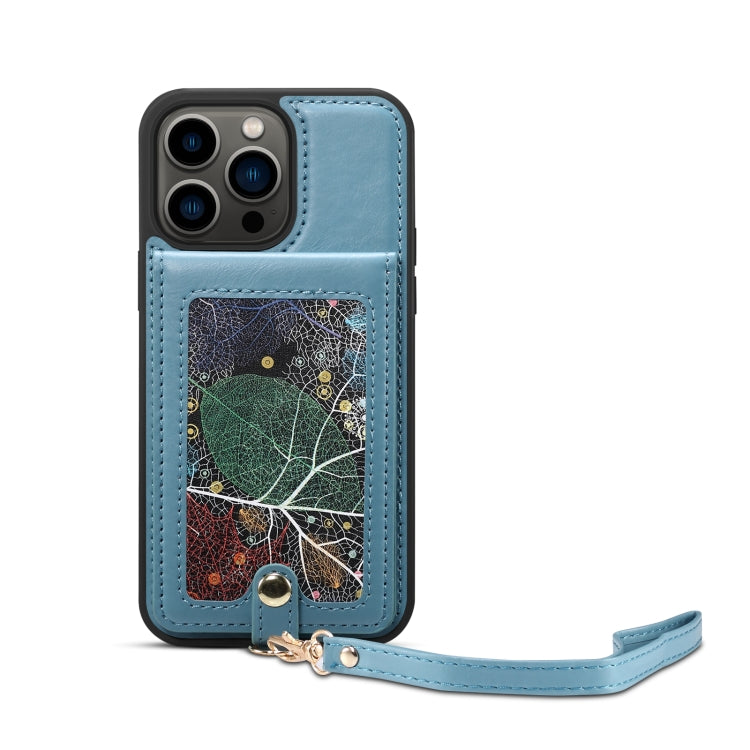 For iPhone 14 Pro Max ESEBLE Star Series Lanyard Holder Card Slot Phone Case