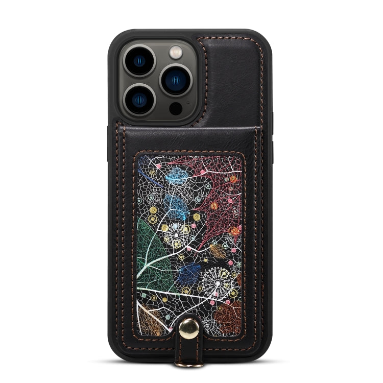 For iPhone 14 Pro Max ESEBLE Star Series Lanyard Holder Card Slot Phone Case