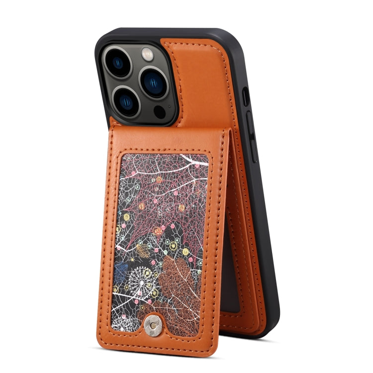 For iPhone 13 ESEBLE Star Series Lanyard Holder Card Slot Phone Case