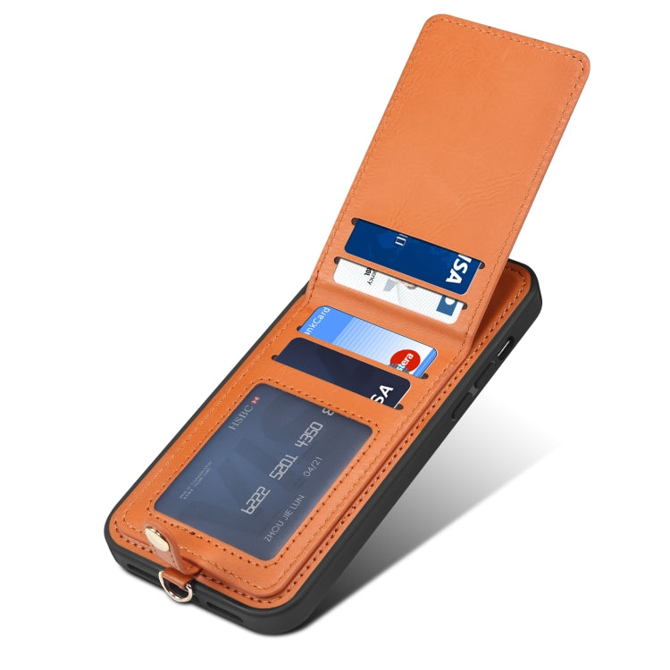 For iPhone 13 ESEBLE Star Series Lanyard Holder Card Slot Phone Case