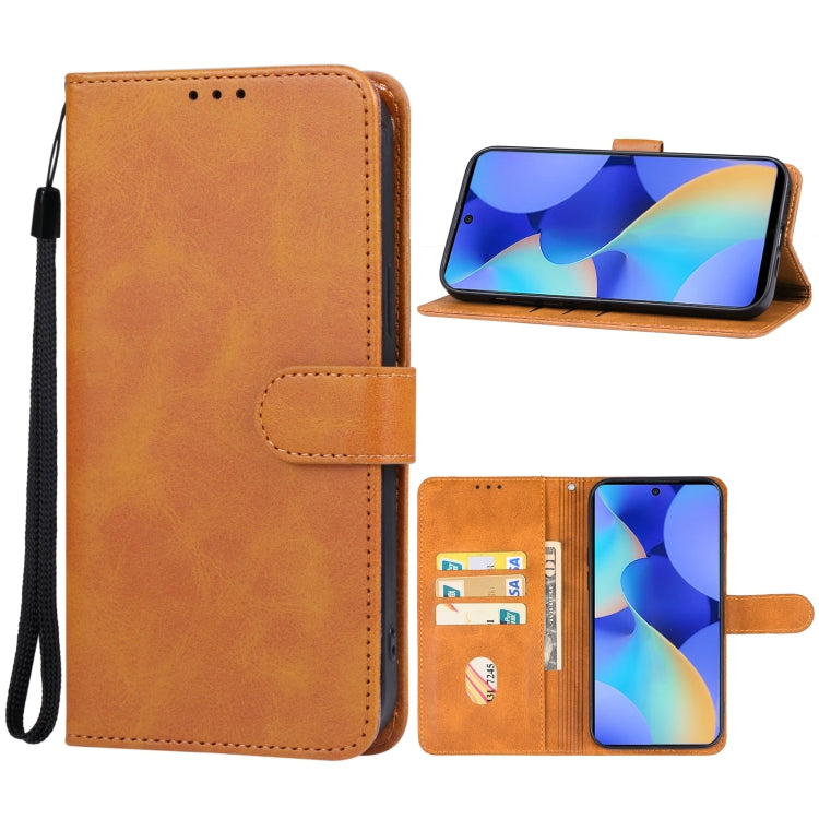For Tecno Spark 10 Pro Leather Phone Case