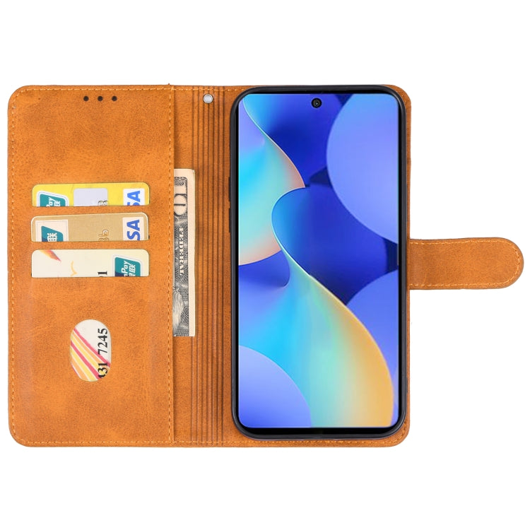 For Tecno Spark 10 Pro Leather Phone Case
