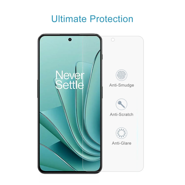 For OnePlus Ace 2V 10pcs 0.26mm 9H 2.5D Tempered Glass Film