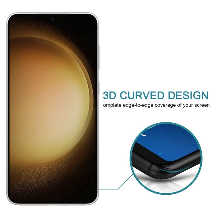 For Samsung Galaxy S23+ 5G 25pcs Full Cover Anti-peeping Tempered Glass Film Support Unlocking