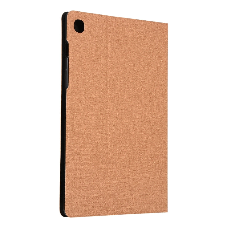 For Galaxy S6 Lite P610 Universal Voltage Craft Cloth TPU Protective Case with Holder