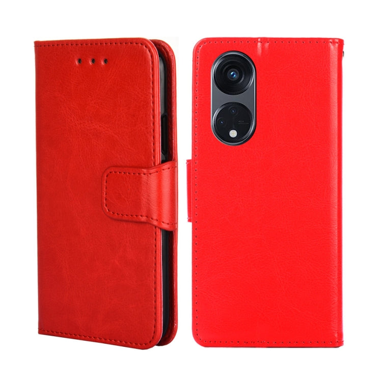 For OPPO Reno8 T 5G/A1 Pro 5G Crystal Texture Leather Phone Case