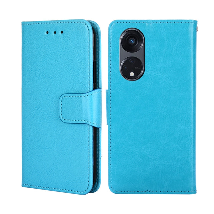 For OPPO Reno8 T 5G/A1 Pro 5G Crystal Texture Leather Phone Case