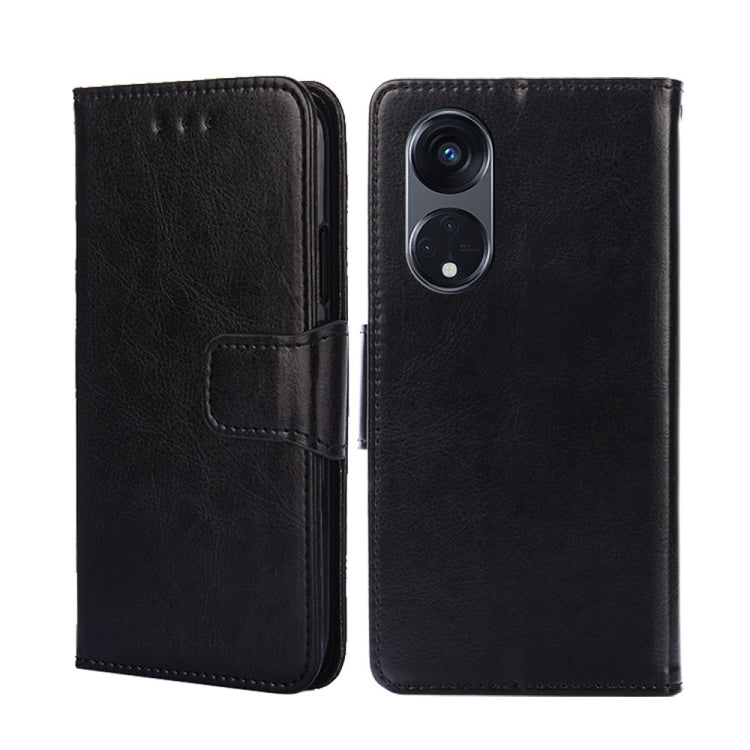 For OPPO Reno8 T 5G/A1 Pro 5G Crystal Texture Leather Phone Case