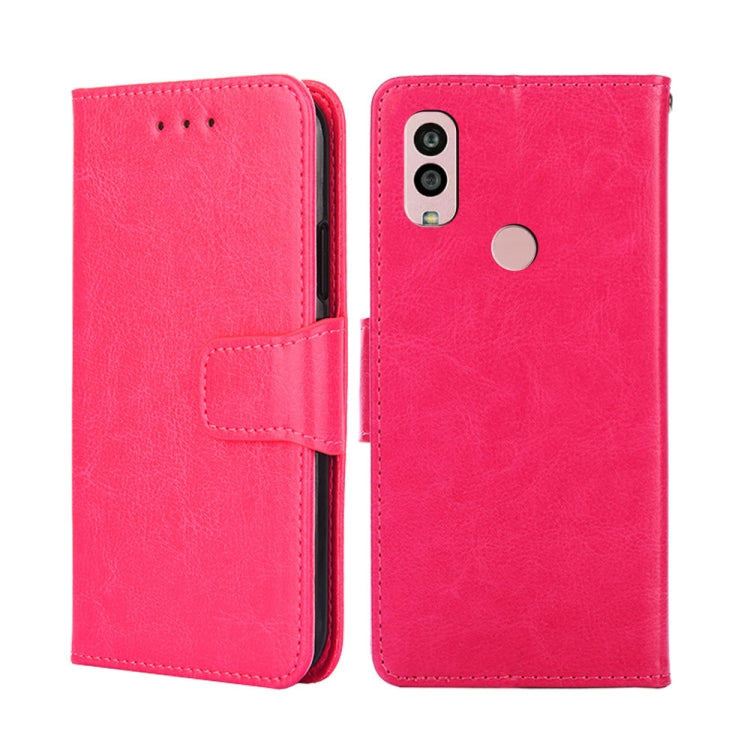 For Kyocera Android One S10 Crystal Texture Leather Phone Case