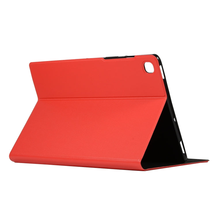 For Galaxy Tab S6 Lite P610 Voltage Elastic Texture Horizontal Flip Leather Case with Holder
