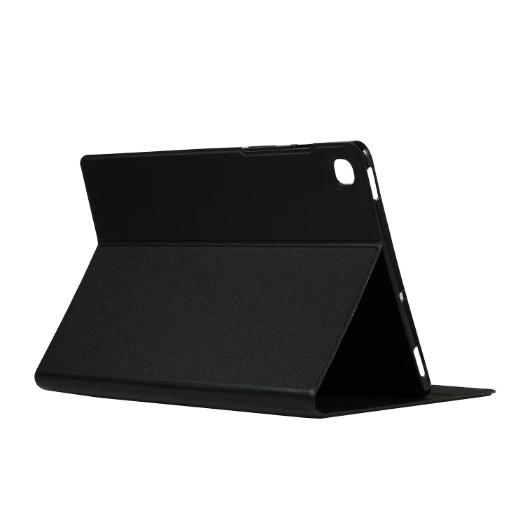 For Galaxy Tab S6 Lite P610 Voltage Elastic Texture Horizontal Flip Leather Case with Holder