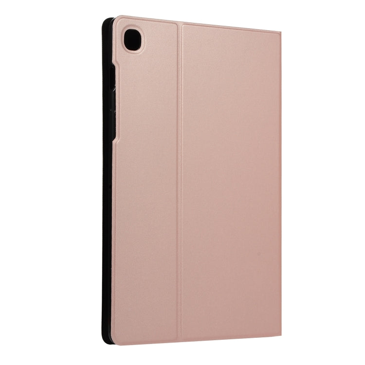 For Galaxy Tab S6 Lite P610 Voltage Elastic Texture Horizontal Flip Leather Case with Holder