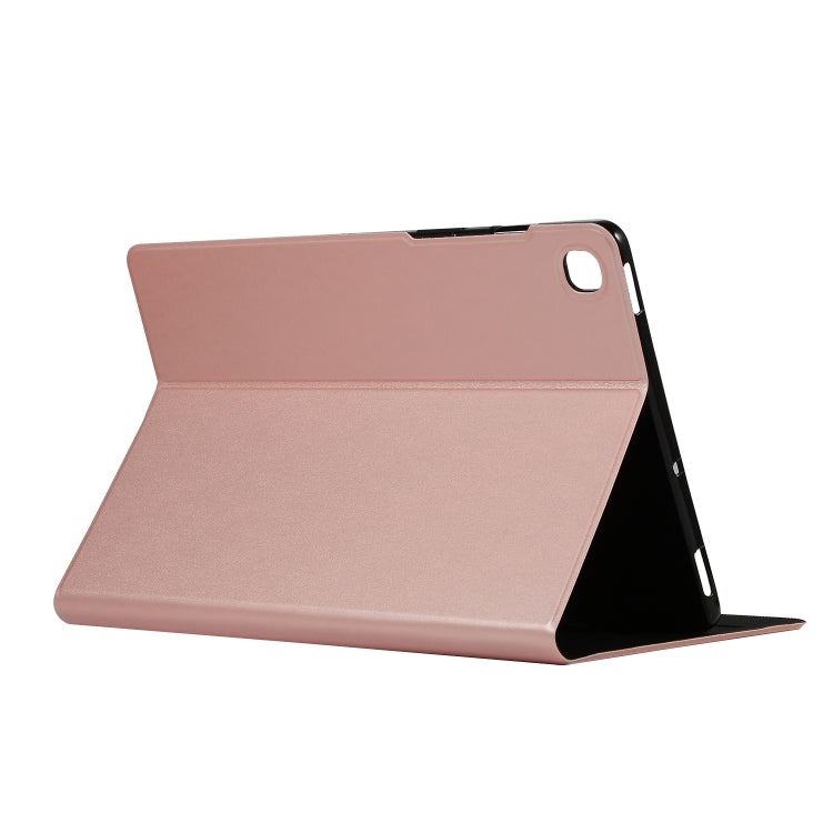 For Galaxy Tab S6 Lite P610 Voltage Elastic Texture Horizontal Flip Leather Case with Holder