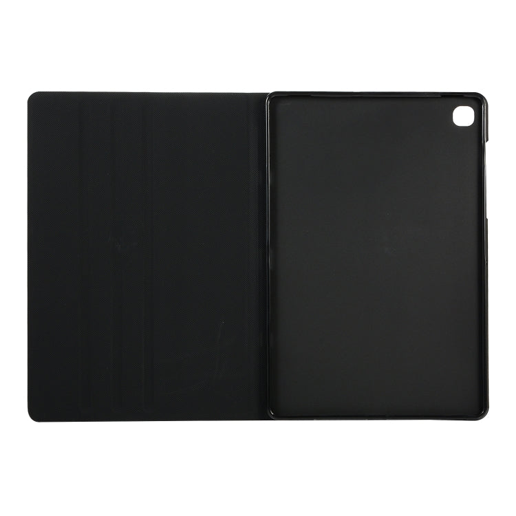 For Galaxy Tab S6 Lite P610 Voltage Elastic Texture Horizontal Flip Leather Case with Holder