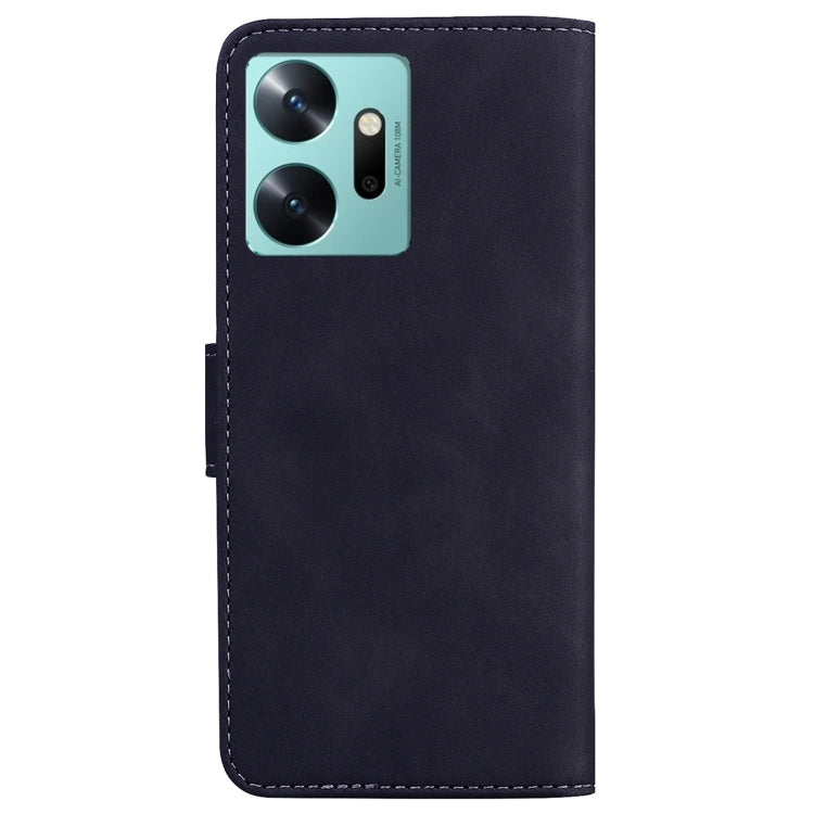 For Infinix Zero 20 / X6821 Skin Feel Pure Color Flip Leather Phone Case